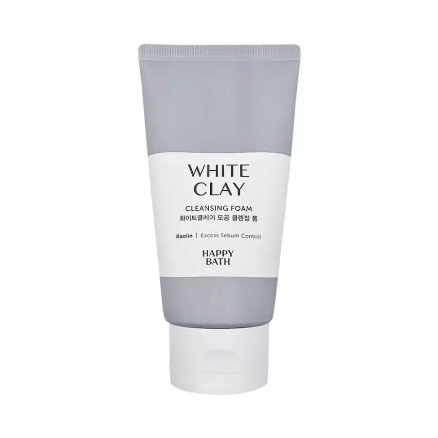 해피바스 화이트 클레이 모공 클렌징 폼 150ml