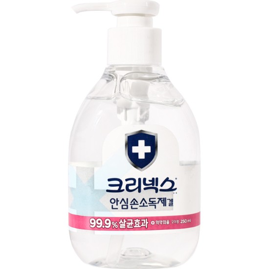 크리넥스 안심 손소독제 겔 250ml (1개)_이미지