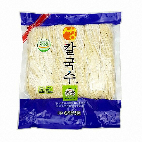 송학식품 생칼국수 1호 1kg (15개)