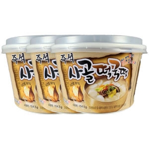 송학식품 즉석 사골 떡국떡 154.5g [3개]