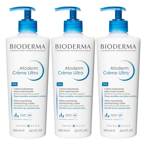 바이오더마 아토덤 울트라 크림(구) 500ml (3개)_이미지