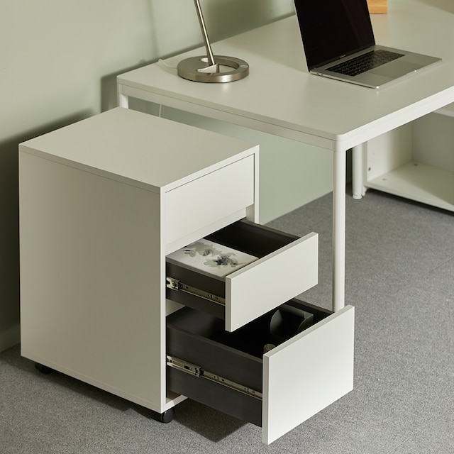 마리카디자인 사무용 이동식 3단 책상 서랍장 400_이미지