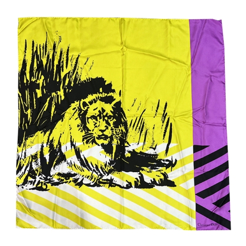 크리스찬디올 D-정글 팝 22ANP090I610 204 공용 실크 스퀘어 스카프