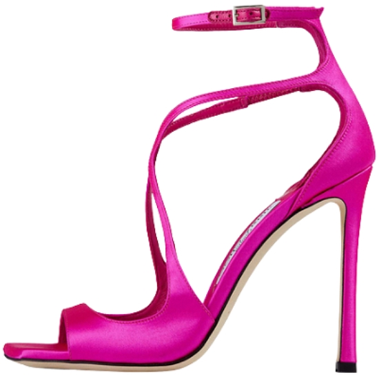  지미추 슈즈 AZIA110 SAT FUCSIA