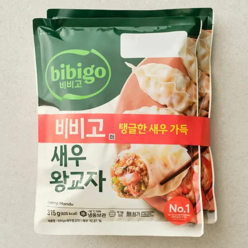 CJ제일제당 비비고 새우 왕교자 315g (4개)_이미지