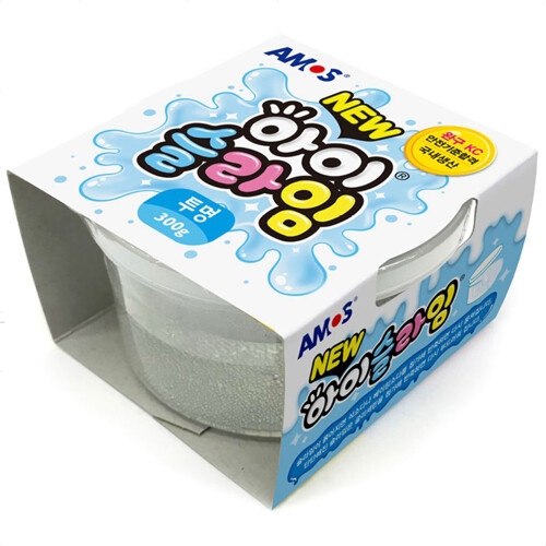 JW6911F7 장난감 300g 국산 어린이날선물 안전한 하늘 젤리괴물 스 액체괴물 아이슬라임 초등학생 여자 물풀 슬라임