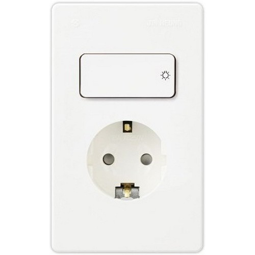 V시리즈 1구 개별 스위치용 콘센트