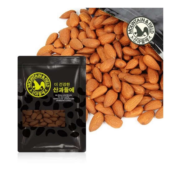 산과들에 볶음아몬드 500g (2개)_이미지