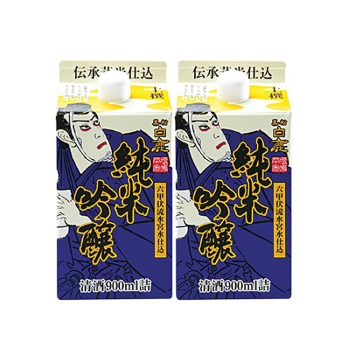 하쿠시카 쥰마이 긴죠 팩 900ml (2개,매장픽업)_이미지