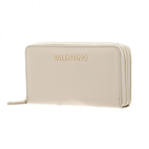  발렌티노 Valentino 디비나 지퍼 어라운드 지갑 베이지 월렛 466042