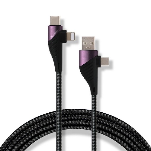 포트리스 플레이기어 PD 4in1 65W 멀티 케이블 PG-CAC8 (1.5m)_이미지