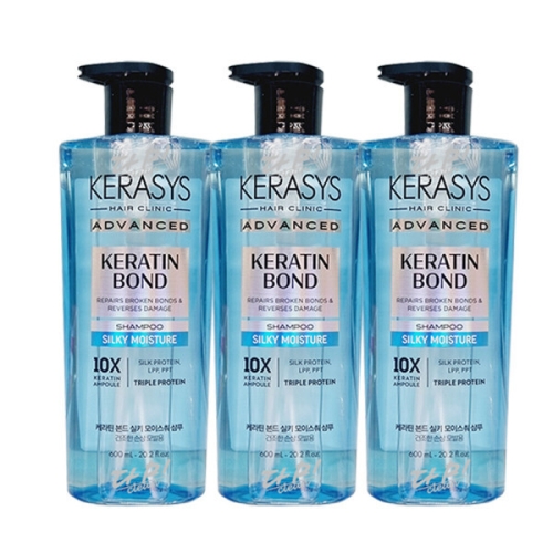 케라시스 어드밴스드 케라틴 본드 실키 모이스춰 샴푸 600ml