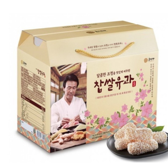호정가 찹쌀유과세트 1kg (1개)