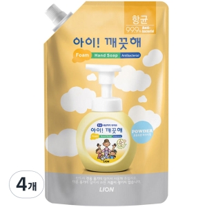 CJ라이온 아이깨끗해 거품형 핸드솝 순 리필 4개 600ml (4개)