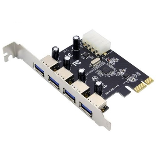 라이트컴 COMS BT364 4포트 USB 3.0 PCIe 카드