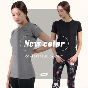  조이할리 필라테스 기능성 반팔티 (JY147)