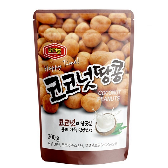 머거본 코코넛땅콩 300g (10개)_이미지