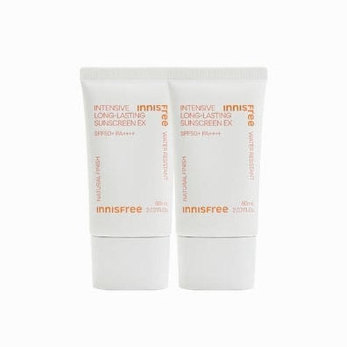 아모레퍼시픽 이니스프리 인텐시브 롱래스팅 선스크린 EX 60ml (4개)