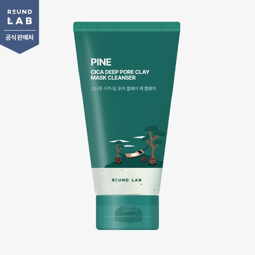 라운드랩 소나무 시카 딥 포어 클레이 팩 클렌저 150ml (1개)_이미지