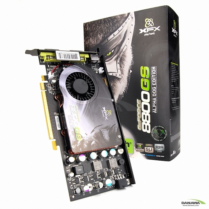 XFX 지포스 8800GS ALPHA DOG EDITION TripleX 384MB