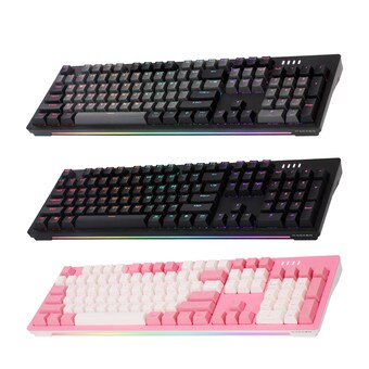 앱코 AN02 블랙 RGB BAR 축교환 기계식 키보드