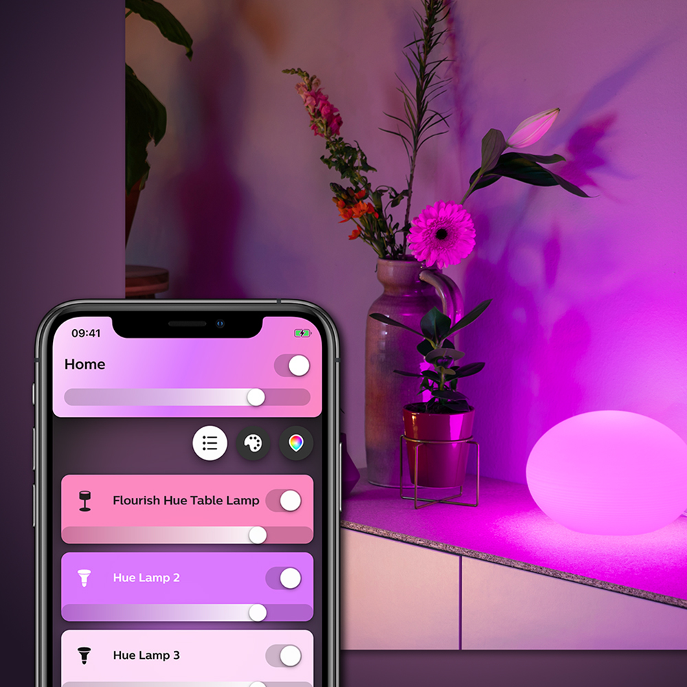 �ʸ��� LED hue �÷����� ���̺� ����