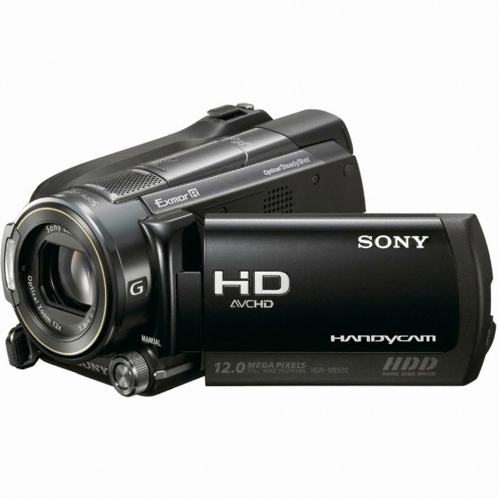 SONY HandyCam HDR-XR520 (배터리 패키지)_이미지