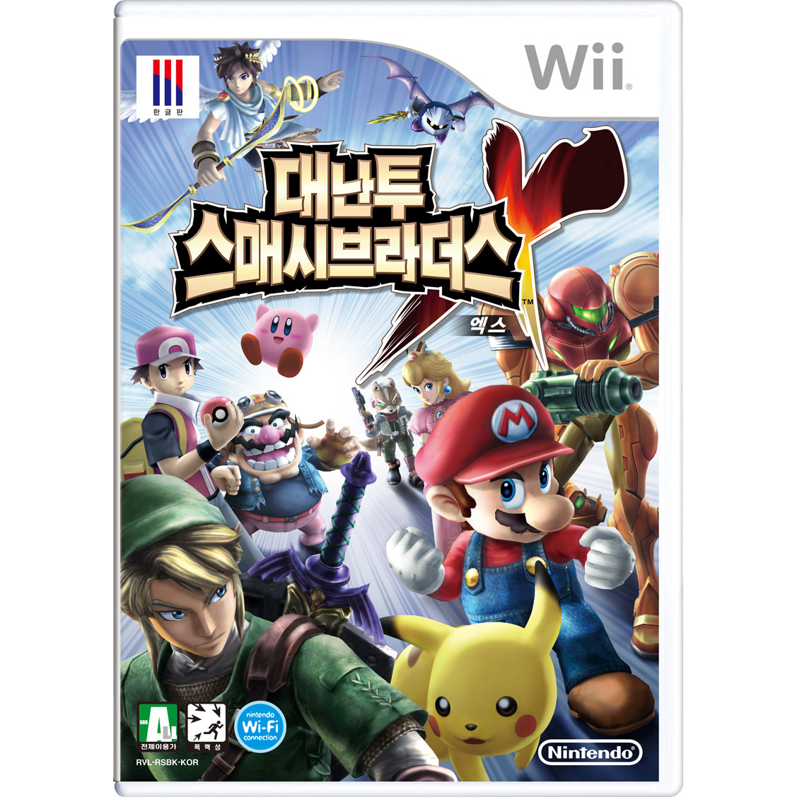 Nintendo 대난투 스매시브라더스 X WII (중고)