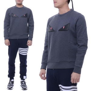 펜디 남성 몬스터 맨투맨 티셔츠 FAF508_A0EF_F0LY1_17F