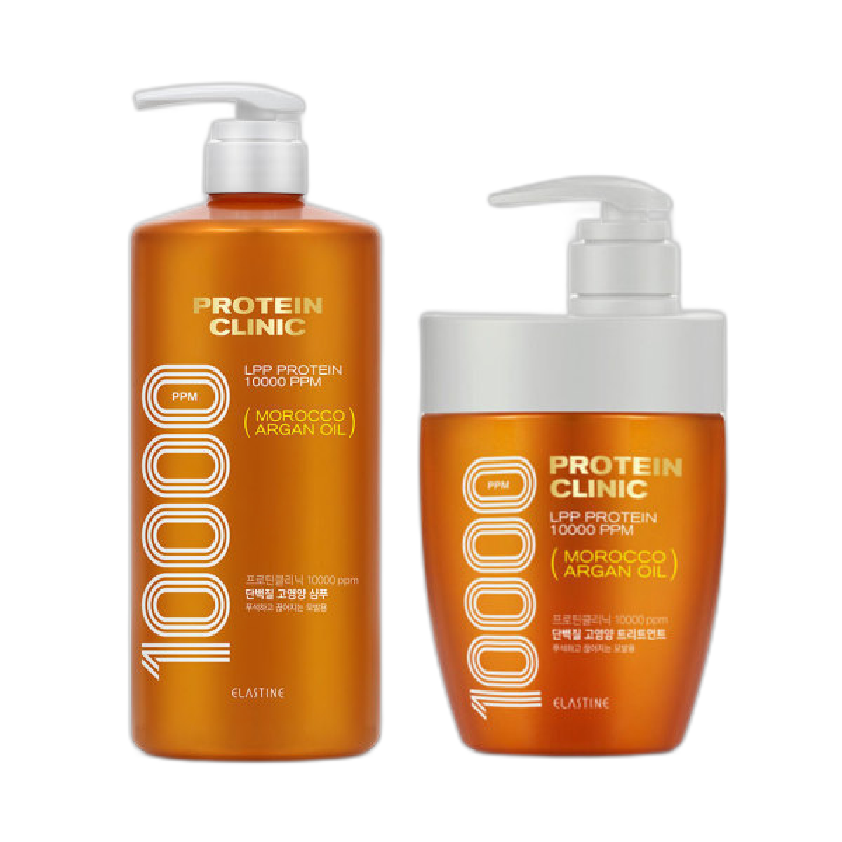엘라스틴 프로틴클리닉 고영양 샴푸 1000ml+트리트먼트 700ml 2종세트_이미지