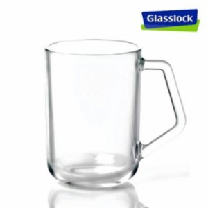 SGC솔루션 글라스락 이지그립 머그 350ml (1개)