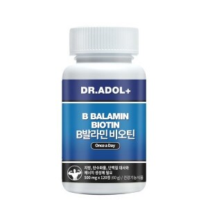 닥터아돌 B발라민 <b>비오틴</b> 500mg 120정