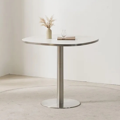 지베스  피드 미드센츄리 원형 식탁 800 (의자별도)