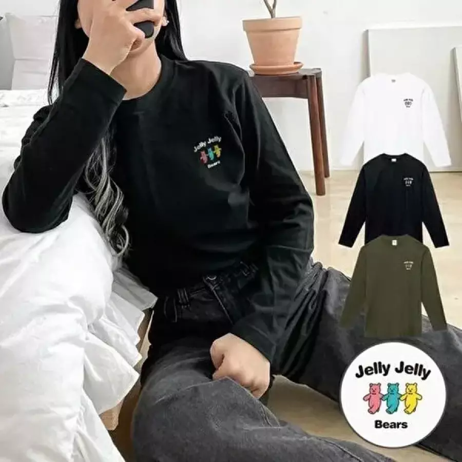 패션 험블 이너티 박스핏 기본 여자 긴팔티 9067702