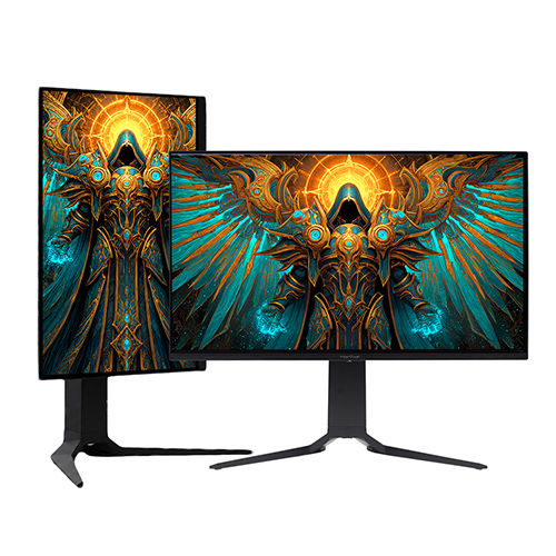 쓰리윈즈 인터픽셀 OLED IPQ27X90 QHD 500 게이밍 모니터 C타입 PD90 피벗_이미지