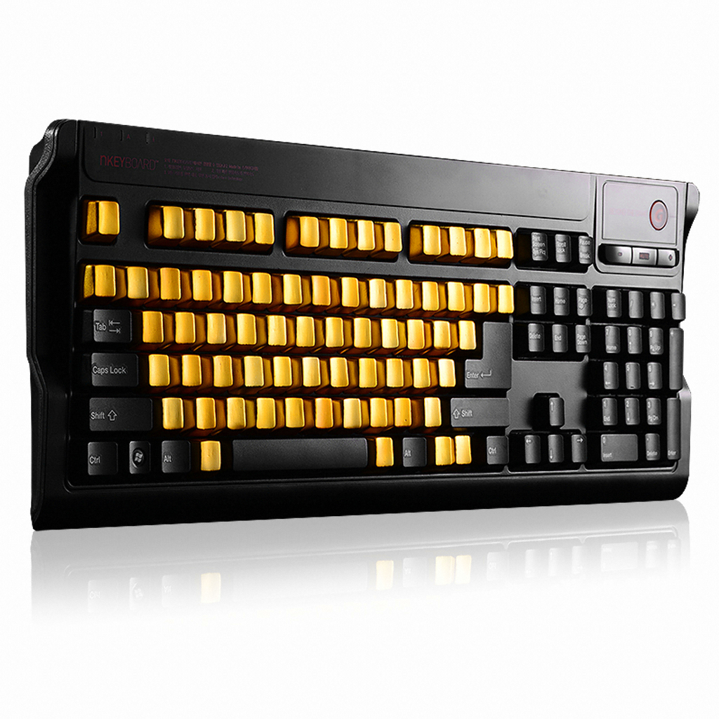 스카이디지탈 NKEYBOARD NKEY-1 다나와 콜라보레이션 (최초인듯 최초아닌 최초같은 24K GOLD EDITION)_이미지