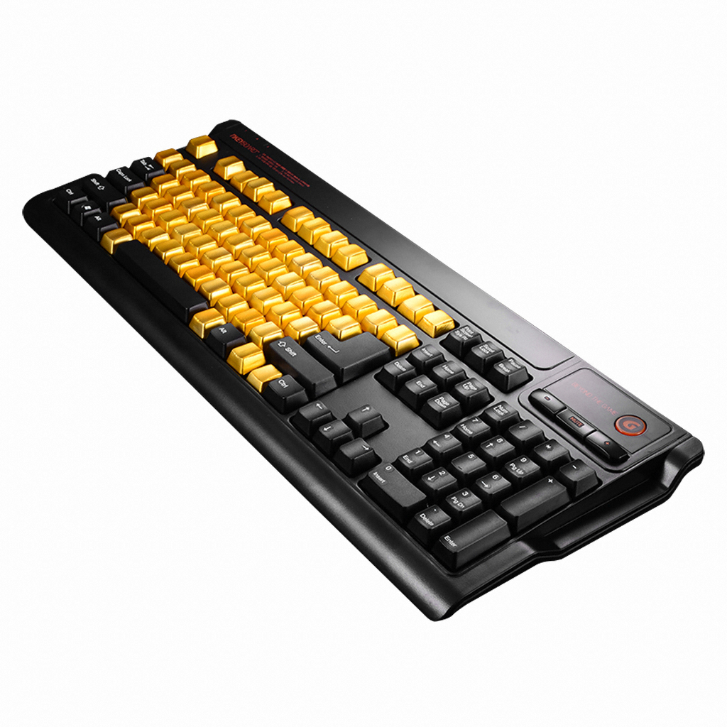 스카이디지탈 NKEYBOARD NKEY-1 다나와 콜라보레이션 (최초인듯 최초아닌 최초같은 24K GOLD EDITION)_이미지