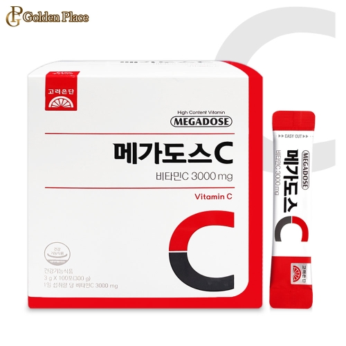 메가도스C 3000 3g 100포 빠른배송