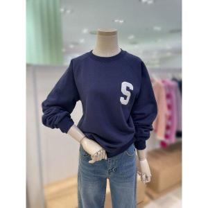 시에로 S부클자수 포인트 라글란 맨투맨 SL8TSF420