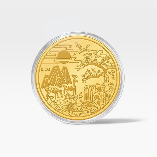 한국귀금속보석거래소 프리미엄 코인 십장생 0.2g (1개)