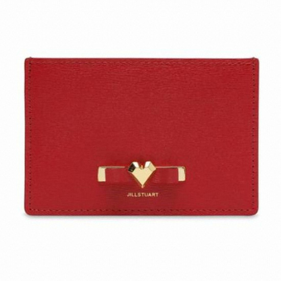 LF 질스튜어트뉴욕 하트 리본 장식 카드지갑 JAHO8F142R2