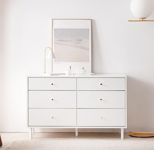 삼익가구 밀로 6단 와이드 서랍장 1200