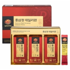 홍삼정 데일리원 6년근 홍삼 스틱