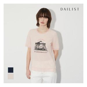 세정 데일리스트 유리정원 프린트 티셔츠 MDBAS4M4161