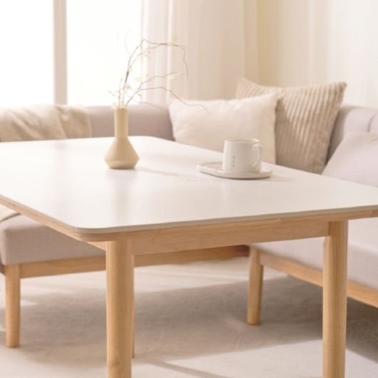 보니애가구 밀리아 낮은 세라믹 식탁 1400 (의자2개+벤치1개)_이미지