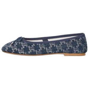 ������ 270324 LES BALLERINES WITH TRIOMPHE LACES IN TRIOMPHE STAMPED DENIM ..