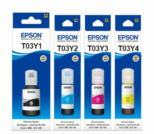 Epson 벌크 T03Y (T03Y1, T03Y2, T03Y3, T03Y4) 4색 세트 (번들)_이미지