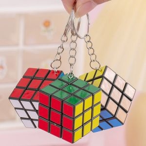 비비드 큐브 키링 3x3 큐브 열쇠고리 DD-12467_이미지