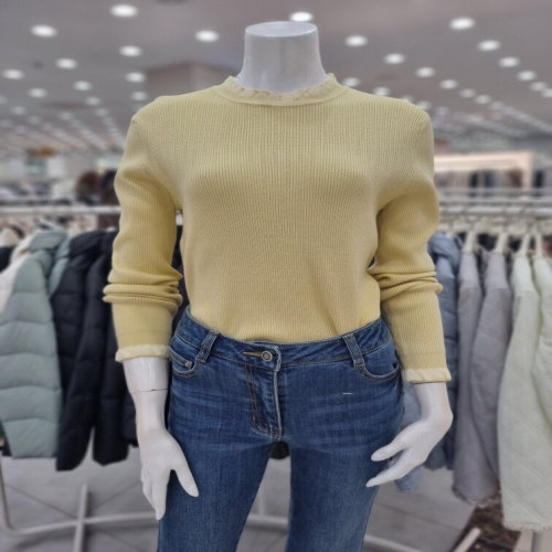 바바패션 더아이잗(TheIzzat) 프릴포인트 골지니트 IN2M1PO70640