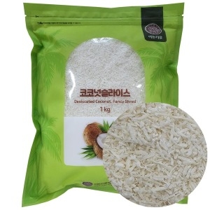 이든타운 코코넛 롱 슬라이스파우더 1kg [1개]